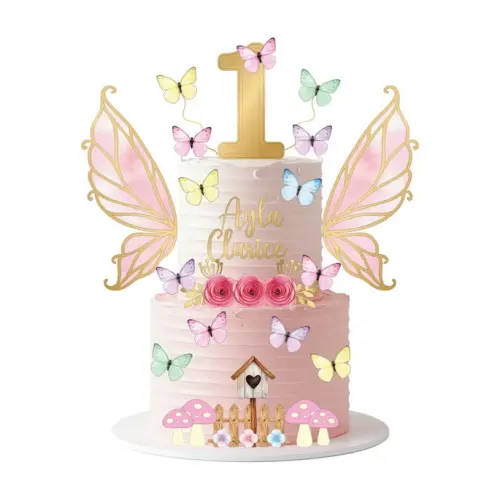 Arquivo de corte topo asas de borboleta