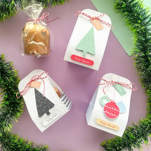 Arquivo de Corte mini sacolinha natal