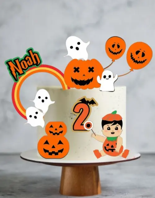 Arquivo de corte menino abobora halloween