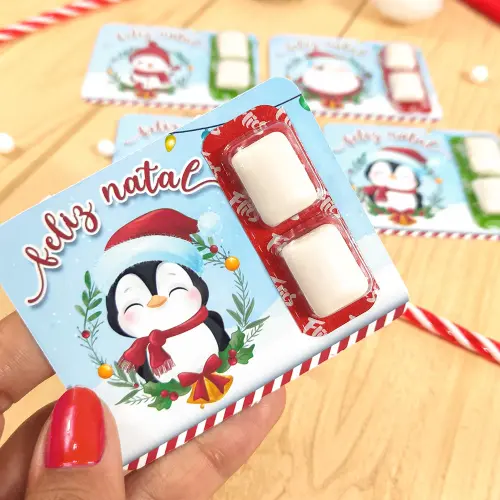 Arquivo de Corte Card Chiclete de Natal