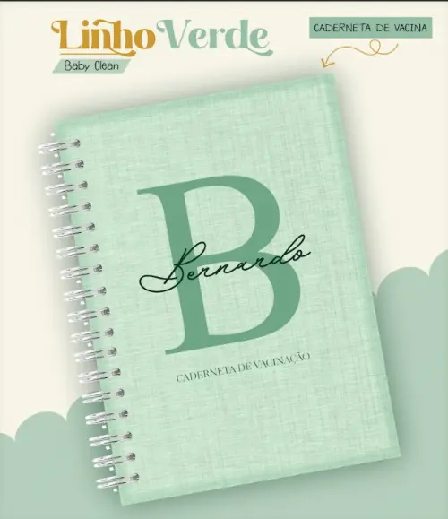 Caderneta da saude alfabeto verde