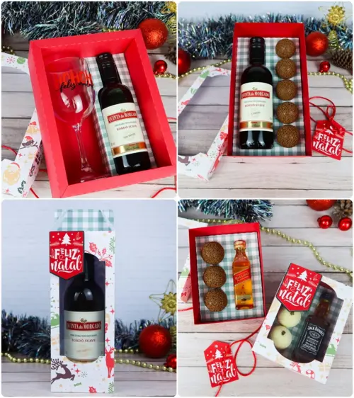 Arquivos de Corte Caixas Explosão Natal em Studio e pdf - Cópia