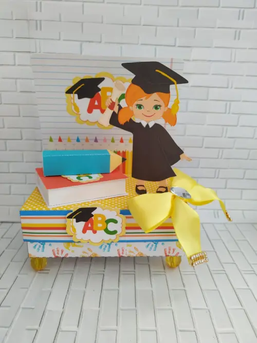 Arquivo de Corte caixa formatura abc