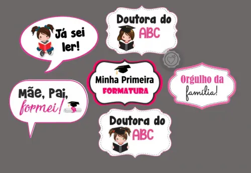 Arquivos de Corte Plaquinhas Formatura Abc Menina pdf