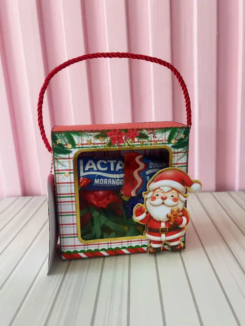 Arquivo de Corte Caixa chocolate Natal