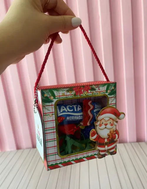 Arquivo de Corte Caixa chocolate Natal