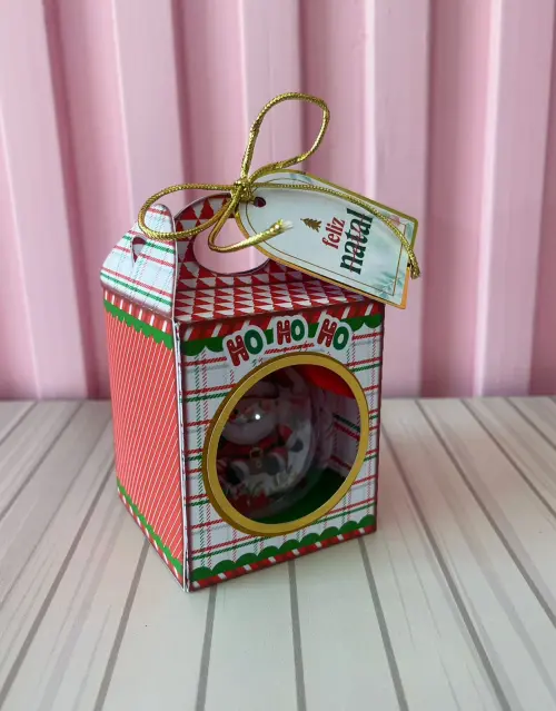 Arquivo de corte caixa bolinha arcrilica