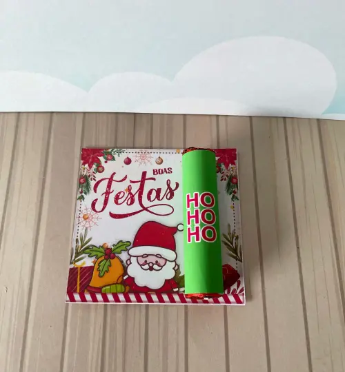 Arquivo de corte card baton natal