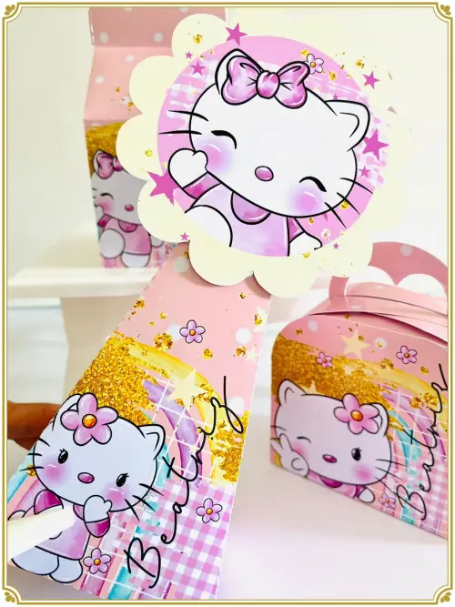Arquivo de corte kit hello kitty