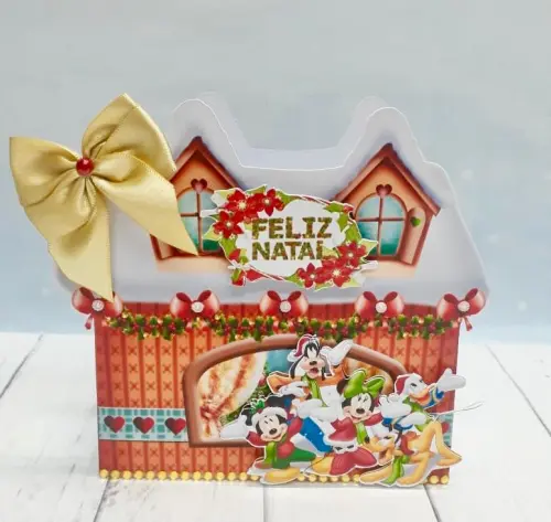 Arquivo de corte kit natal mickey e minnie