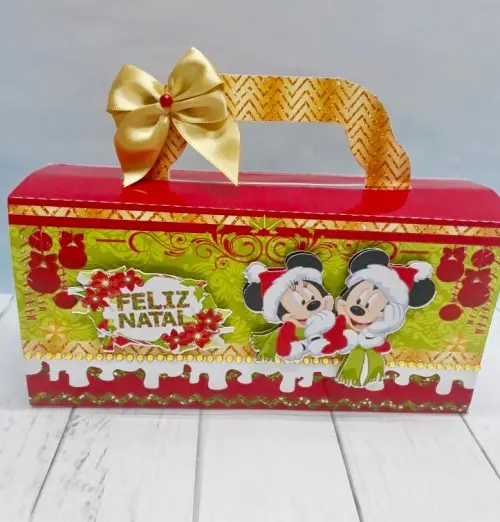 Arquivo de corte kit natal mickey e minnie