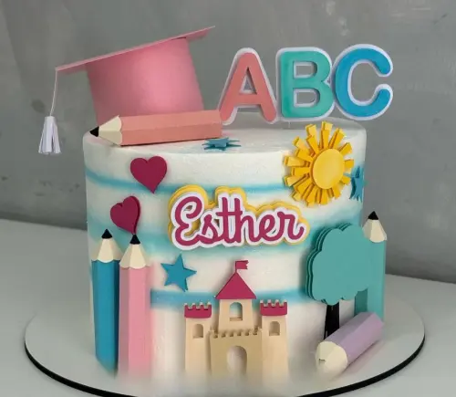 Arquivo de Corte topo Formatura Abc  capelo