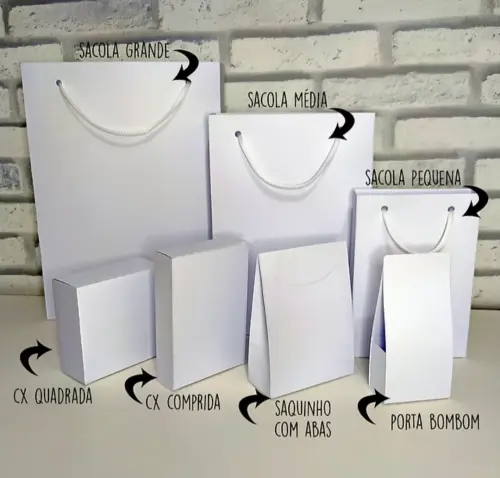 Arquivo de Corte combo moldes sacolas