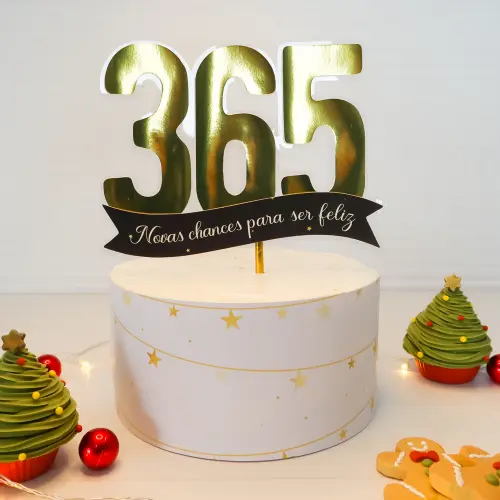 Arquivo de Corte topo de bolo 365 Chances