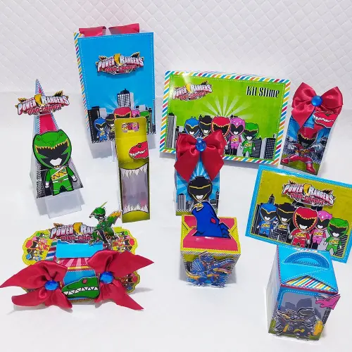 Arquivo de Corte Power Rangers - Stúdio e pdf