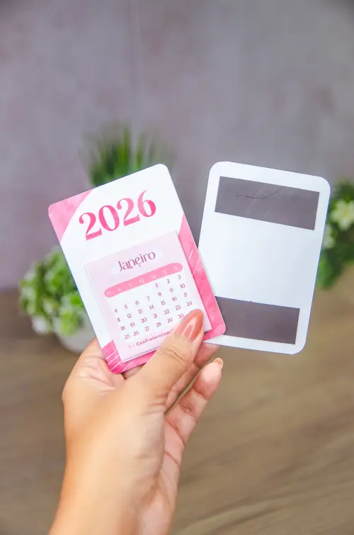 Arquivo digital Mini Calendario destacavél 2026