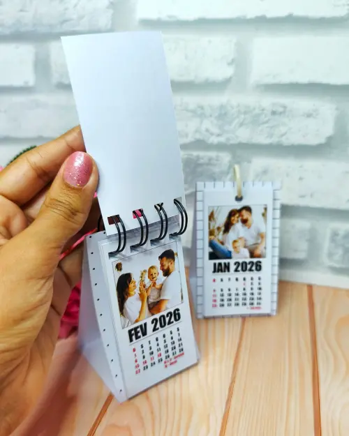 Arquivo Digital mini Calendário de mesa 2026