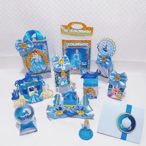 Arquivo de Corte kit cinderela