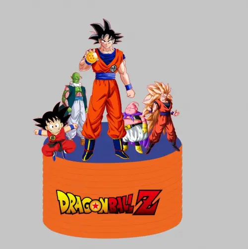Topo de Bolo dragon ball