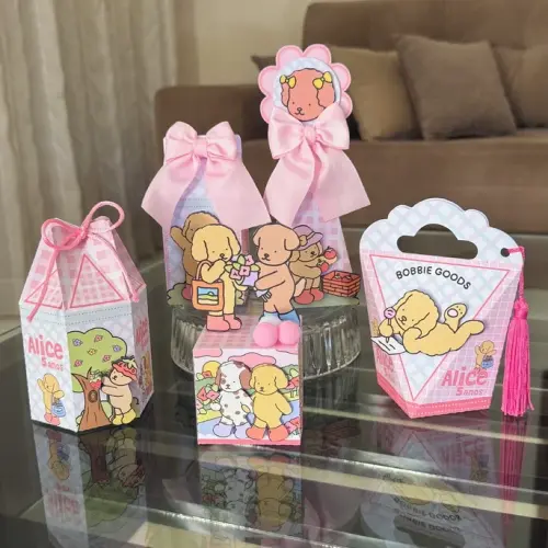 Aquivo de corte caixas bobbies goods