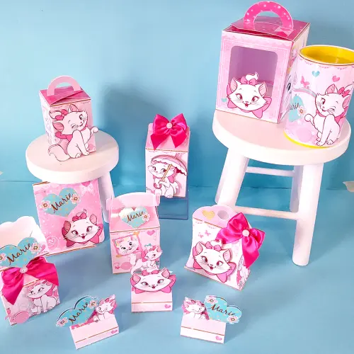 Arquivo de Corte kit gatinha marie