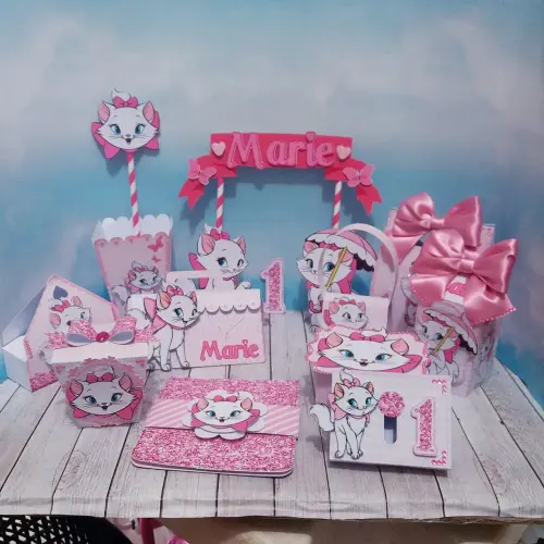 Arquivo de Corte kit gatinha marie