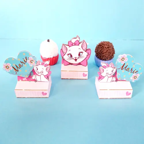 Arquivo de Corte kit gatinha marie