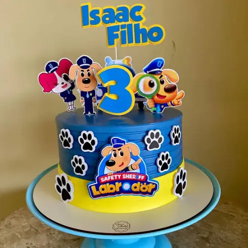 Arquivo de Corte Topo Detetive Labrador