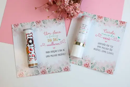 Arquivo de corte card batom dia das mulheres