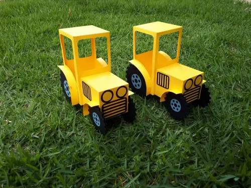 Arquivo de Corte Caixa trator