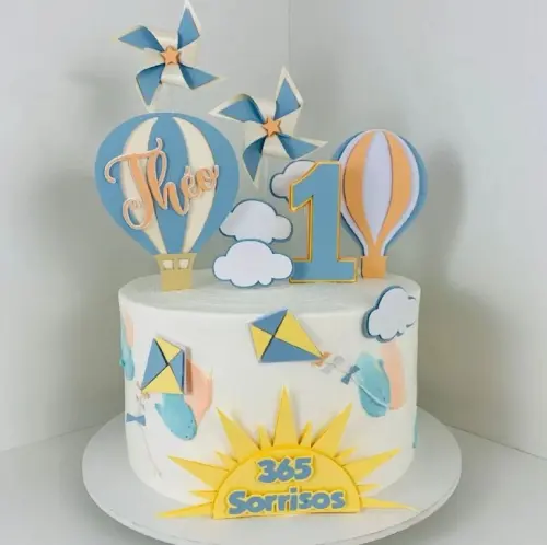 Arquivo topo de bolo 365 sorrisos balão