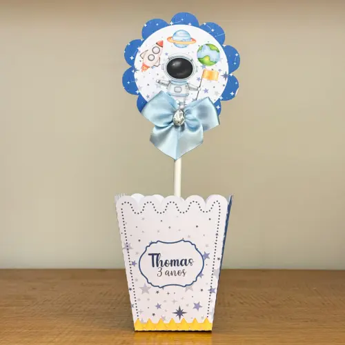 Arquivo de corte centro de mesa astronauta