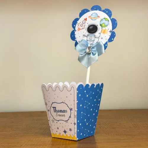 Arquivo de corte centro de mesa astronauta