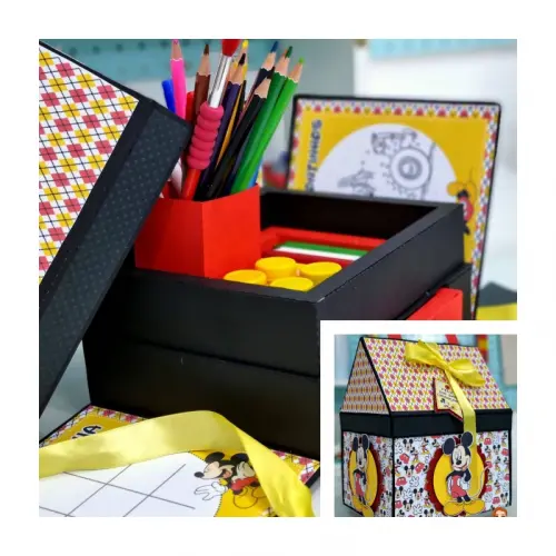 Arquivo de Corte Caixa diversão mickey