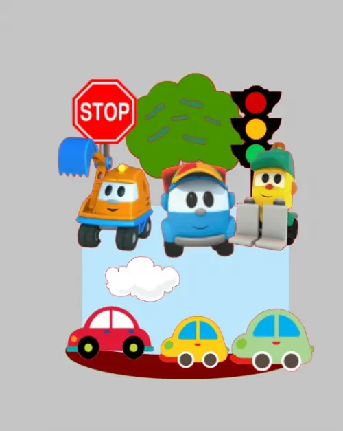 Arquivo de Corte Topo Leo e o caminhão