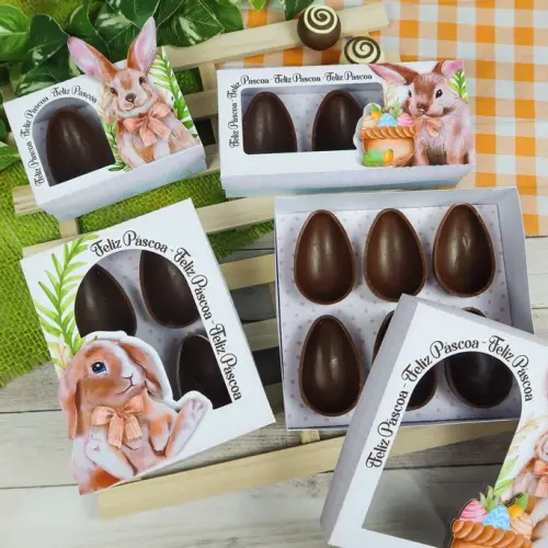 Arquivo de Corte combo caixa Ovos de Páscoa