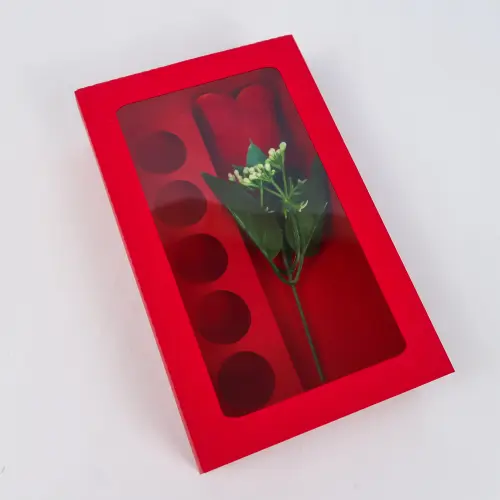 Arquivo de Corte caixa para rosa e doces