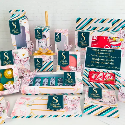 Arquivo de corte kit dia das mulheres