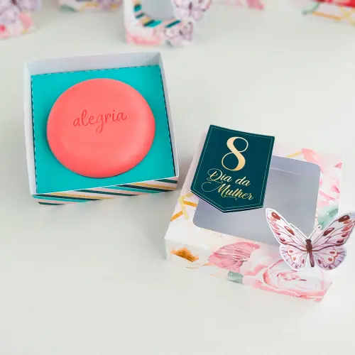 Arquivo de corte caixa sabonete dia das mulheres