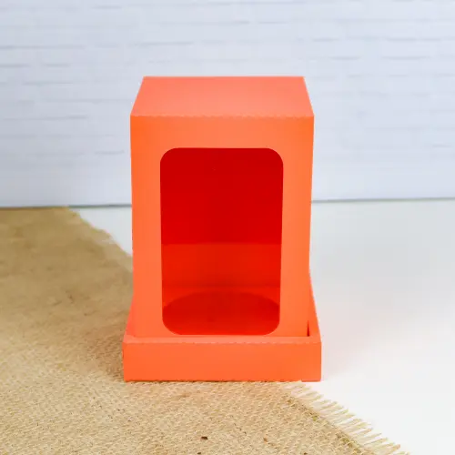 Arquivo de Corte Caixa Vitrine para Coelhinho páscoa