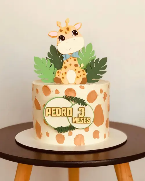 Arquivo de Corte Topo girafinha safarimenino