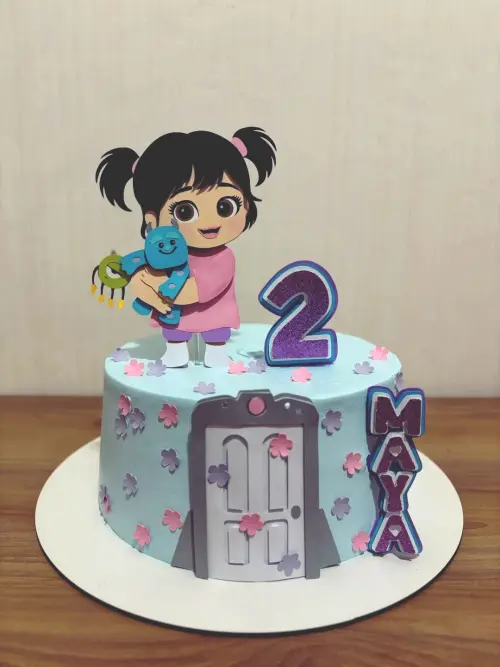 Arquivo de Corte Topo Monstros S.a menina