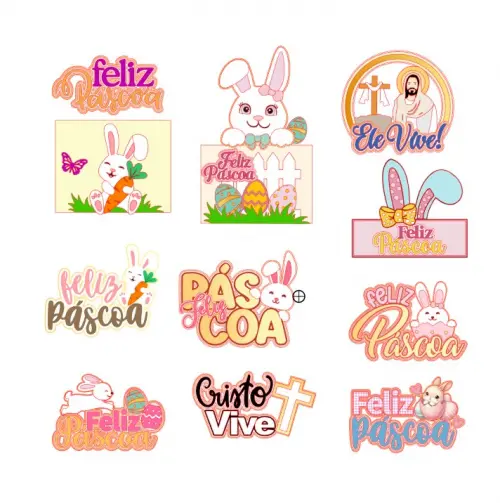 Arquivo de Corte topos de bolo páscoa