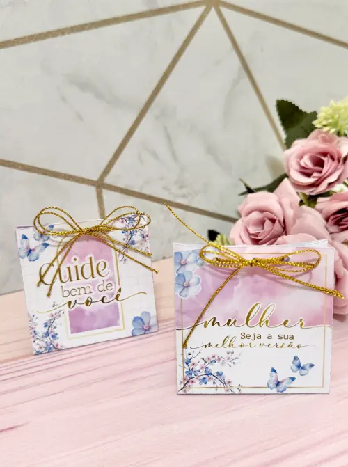 Arquivo de Corte mini saquinho Dia das Mulheres