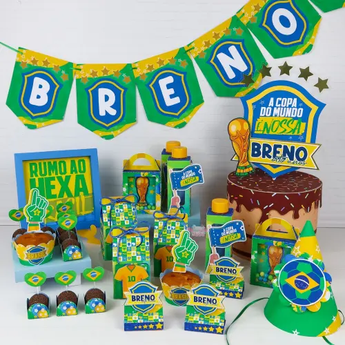 Arquivos de Corte Kit Copa do Brasil