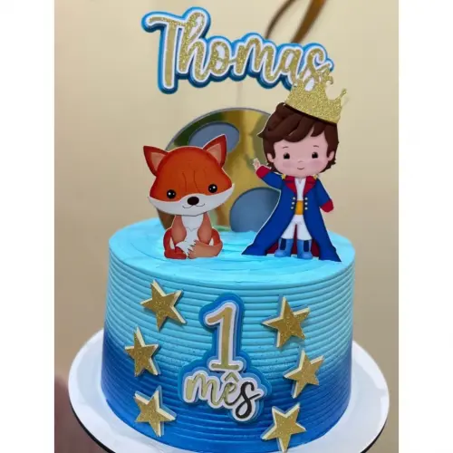 Arquivo de Corte topo de bolo pequeno principe