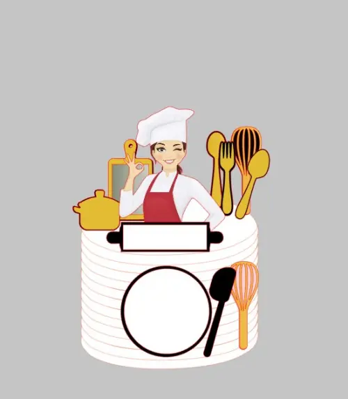 Arquivo de Corte topo de bolo confeiteira