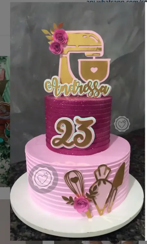 Arquivo de Corte topo de bolo confeitaria