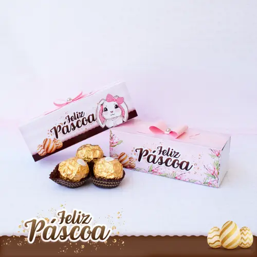 Arquivo de Corte caixa 3 doces páscoa