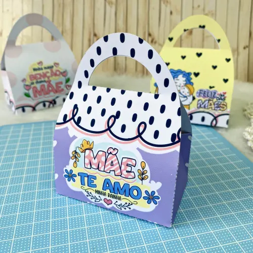 Arquivo de corte sacolinha Dia das Mães